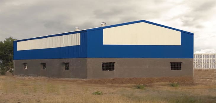 prefabricated industrial shed in chennai