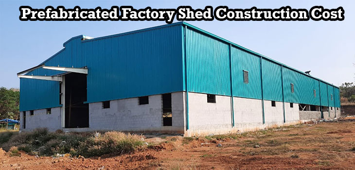Prefabricated Factory Shed Construction Cost