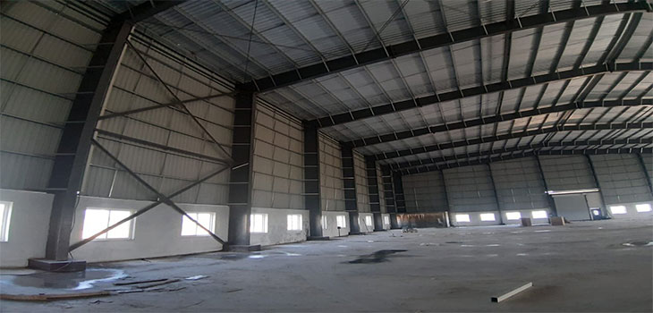 Warehouse Steel Building Construction in Bangalore