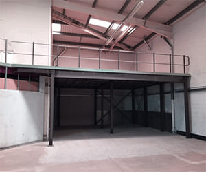 Steel Mezzanine Flooring Structure in Chennai